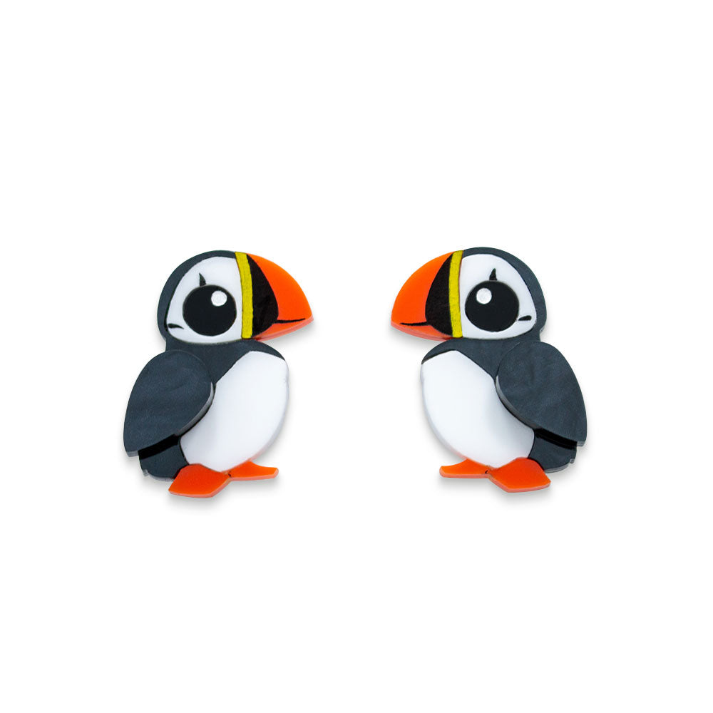 Puffin earrings hot sale