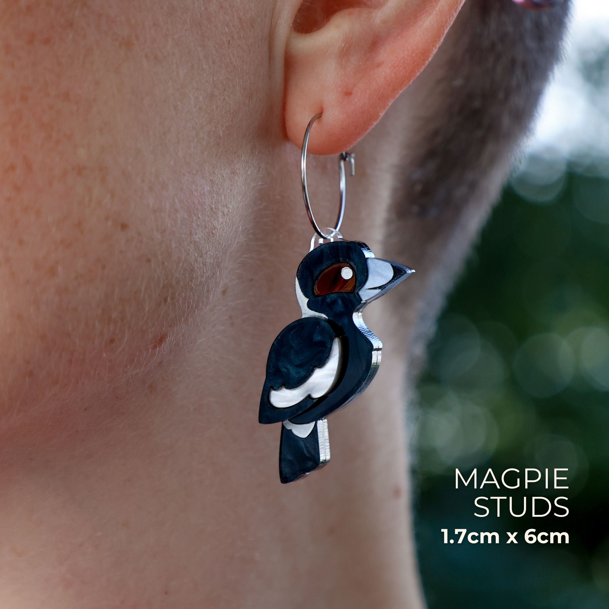 Magpie earrings store