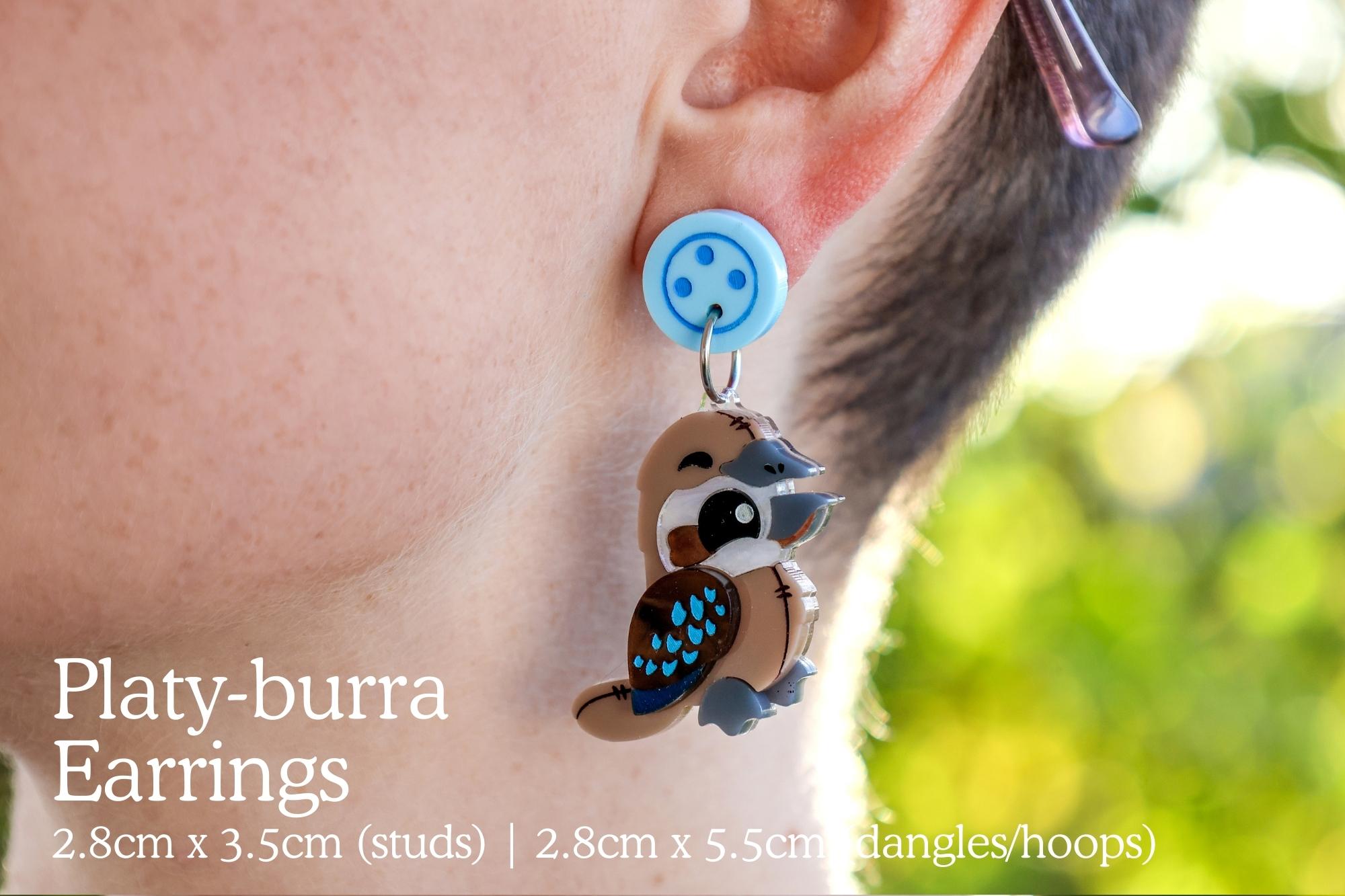 Platypus earrings hot sale