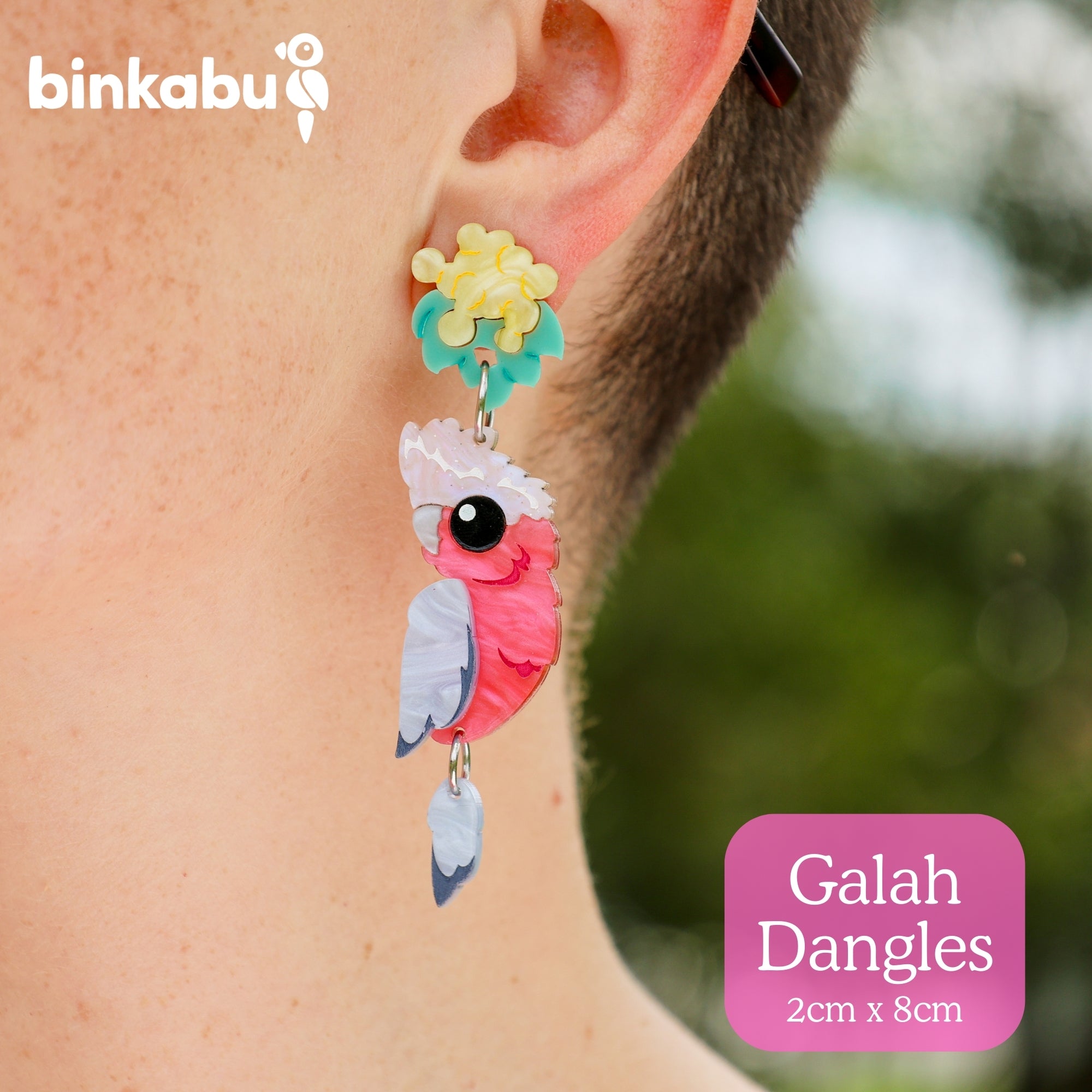 Galah earrings hot sale