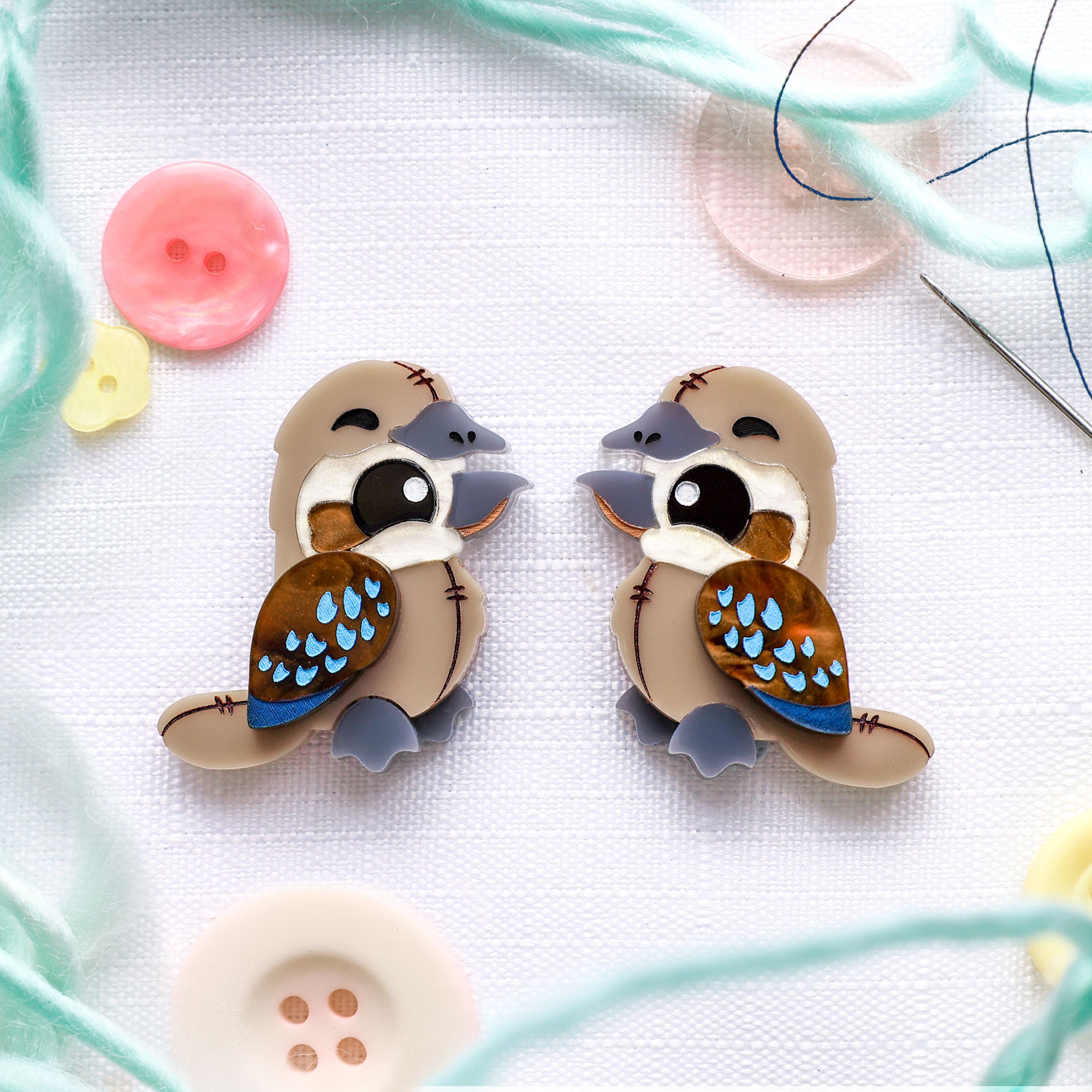 Platypus earrings on sale