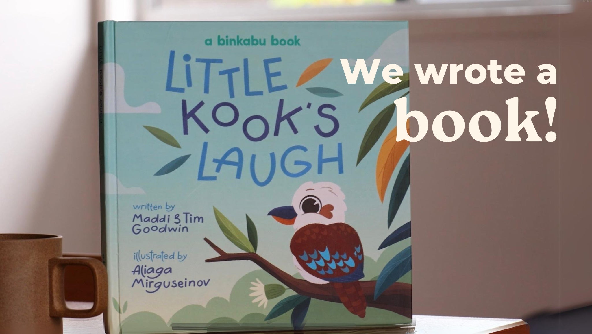 Load video: We wrote a book! BINKABU children&#39;s book