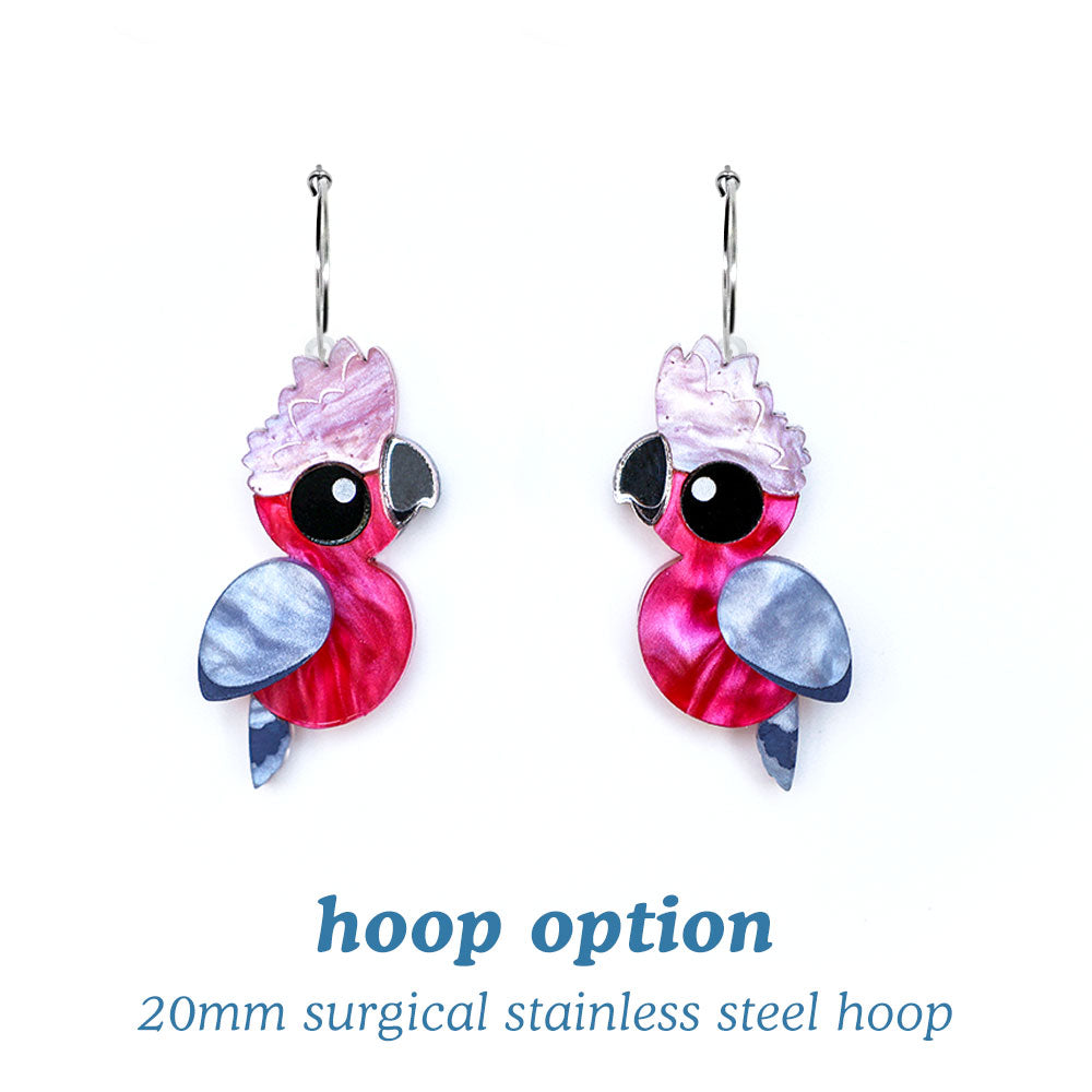 Galah earrings deals